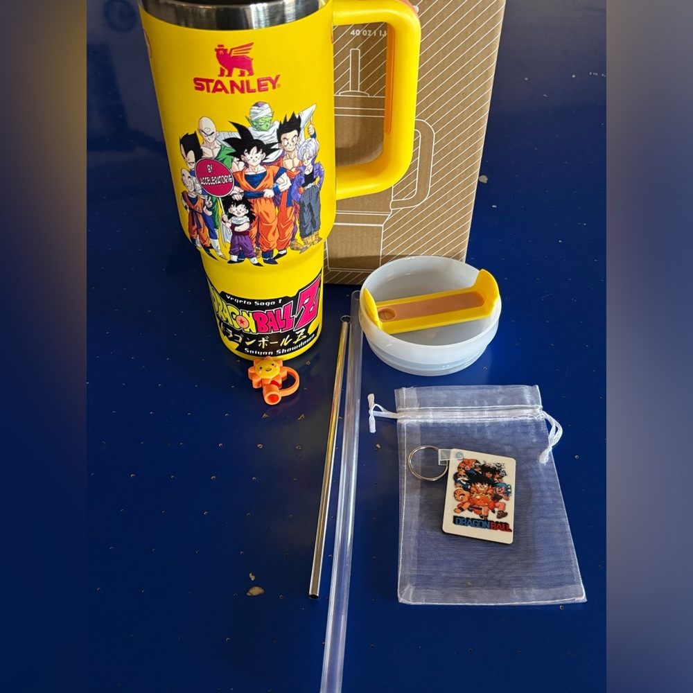 Dragon Ball Z Stanley and keychain
